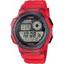 Reloj Hombre Casio WORLD TIME ILLUMINATOR Rojo (Ø 43 mm) de Casio, Relojes de pulsera - Ref: S7273601, Precio: 60,74 €, Descu...