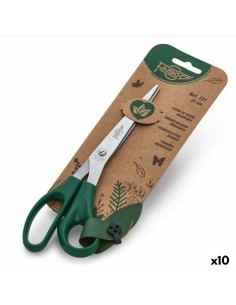 Schere Faibo grün Edelstahl 21 cm (10 Stück) von Faibo, Selbstöffnende Scheren - Ref: S8431236, Preis: 17,24 €, Rabatt: %