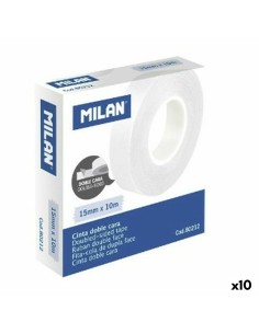 Nastro biadesivo Milan 15 mm 10 m Trasparente (10 Unità) da Milan, Nastri adesivi - Ref: S8431290, Precio: €14.46, Descuento: %