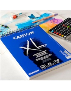 Papel de dibujo Canson Mi-Teintes 10 Hojas Lila | Tienda24 Tienda24.eu