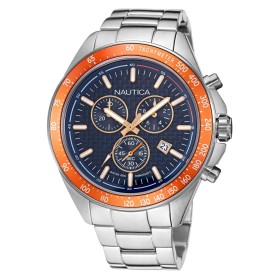 Men's Watch Nautica NAPOBF117 Silver (Ø 47 mm) by Nautica, Wrist Watches - Ref: S7273925, Price: 150,20 €, Discount: %