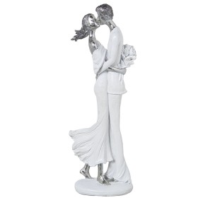 Decorative Figure Alexandra House Living White Silver Acrylic Plastic Melamin by Alexandra House Living, Collectables - Ref: ...