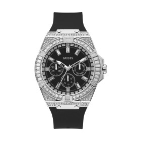 Orologio Uomo Guess GW0208G1 Nero (Ø 47 mm) di Guess, Orologi da polso - Rif: S7274103, Prezzo: 312,86 €, Sconto: %