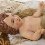 Decorative Figure Alexandra House Living Plastic Golden Baby Jesus 12 x 15 x 23 cm Cushion by Alexandra House Living, Collect...