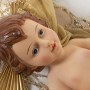 Decorative Figure Alexandra House Living Plastic Golden Baby Jesus 12 x 15 x 23 cm Cushion by Alexandra House Living, Collect...