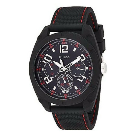 Men's Watch Guess W1256G1 Black by Guess, Wrist Watches - Ref: S7274282, Price: 148,06 €, Discount: %