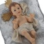 Decorative Figure Alexandra House Living Silver Plastic 12 x 15 x 23 cm Cushion Baby Jesus by Alexandra House Living, Christm...