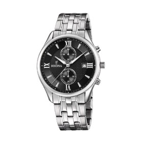 Relógio masculino Festina F6854/8 Preto Prateado de Festina, Relógios com braselete - Ref: S7274707, Preço: 133,23 €, Descont...