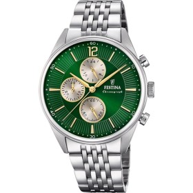 Men's Watch Festina F20285/9 Green Silver by Festina, Wrist Watches - Ref: S7274722, Price: 145,85 €, Discount: %