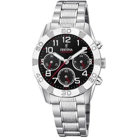 Men's Watch Festina F20345/3 Black Silver by Festina, Wrist Watches - Ref: S7274764, Price: 142,67 €, Discount: %