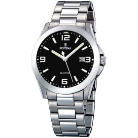 Men's Watch Festina F16376/4 Black Silver (Ø 40 mm) by Festina, Wrist Watches - Ref: S7274787, Price: 104,91 €, Discount: %