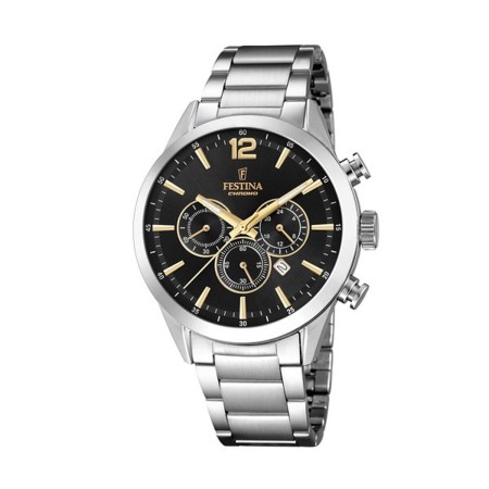 Montre Homme Festina F20343/4 Noir Argenté de Festina, Montres bracelet - Réf : S7274832, Prix : 142,67 €, Remise : %