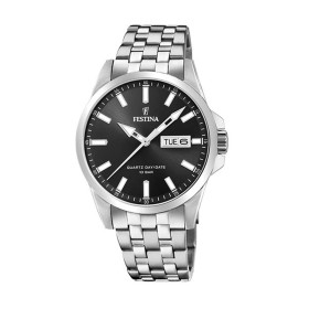 Relógio masculino Festina F20357/4 Cinzento Prateado de Festina, Relógios com braselete - Ref: S7274837, Preço: 119,50 €, Des...