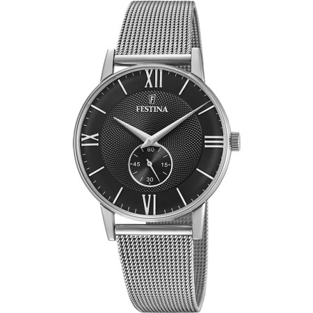 Men's Watch Festina F20568/4 Black Silver by Festina, Wrist Watches - Ref: S7274909, Price: 104,91 €, Discount: %