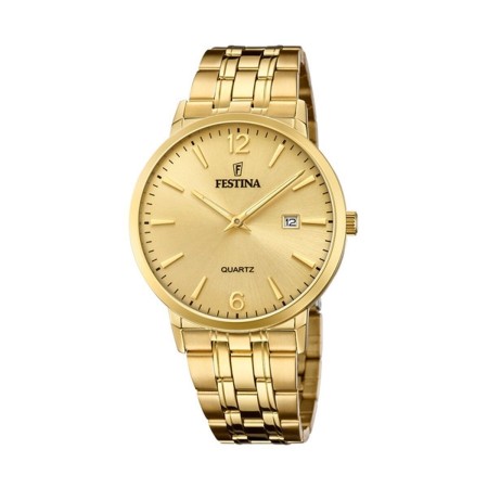 Relógio masculino Festina F20513/3 Dourado de Festina, Relógios com braselete - Ref: S7274959, Preço: 114,35 €, Desconto: %