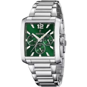 Men's Watch Festina F20635/3 Green Silver by Festina, Wrist Watches - Ref: S7274983, Price: 163,93 €, Discount: %