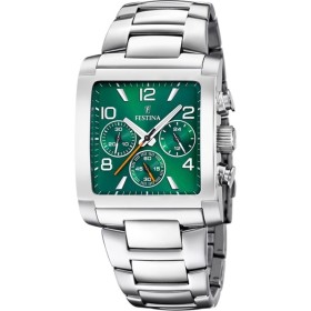 Montre Homme Festina F20652/2 Vert Argenté de Festina, Montres bracelet - Réf : S7274997, Prix : 166,33 €, Remise : %