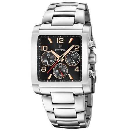 Montre Homme Festina F20652/4 Noir Argenté de Festina, Montres bracelet - Réf : S7274999, Prix : 154,89 €, Remise : %