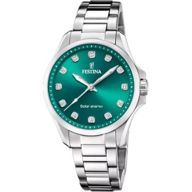 Relógio masculino Festina F20654/3 Verde Prateado de Festina, Relógios com braselete - Ref: S7275046, Preço: 154,89 €, Descon...