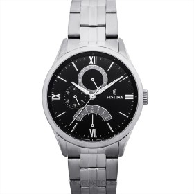 Relógio masculino Festina F16822/4 Preto Prateado de Festina, Relógios com braselete - Ref: S7275121, Preço: 142,67 €, Descon...