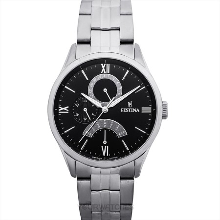 Relógio masculino Festina F16822/4 Preto Prateado | Tienda24 - Global Online Shop Tienda24.eu