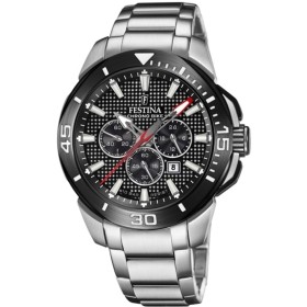 Montre Homme Festina F20641/4 Noir Argenté de Festina, Montres bracelet - Réf : S7275144, Prix : 200,06 €, Remise : %