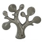 Figura Decorativa Alexandra House Living Cerámica Árbol Abstracto Plateado 8 x 26 x 23 cm de Alexandra House Living, Coleccio...