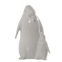 Figura Decorativa Alexandra House Living Blanco Cerámica Pingüino 18 x 18 x 31 cm de Alexandra House Living, Coleccionables -...