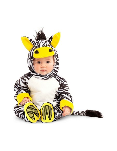 Costume for Babies My Other Me Zebra 0-6 Months (3 Pieces) | Tienda24 Tienda24.eu