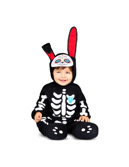 Costume for Babies My Other Me Rabbit Day of the dead (3 Pieces) | Tienda24 Tienda24.eu