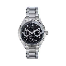 Relógio masculino Breil EW0617 Preto Prateado (Ø 37 mm) de Breil, Relógios com braselete - Ref: S7275811, Preço: 106,54 €, De...