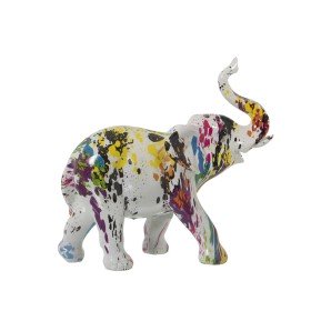 Decorative Figure Alexandra House Living Multicolour Plastic Elephant Paint 14 x 30 x 28 cm by Alexandra House Living, Collec...