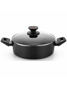 Casserole avec Couvercle en Verre Quttin 2,2 L (4 Unités) | Tienda24 Tienda24.eu