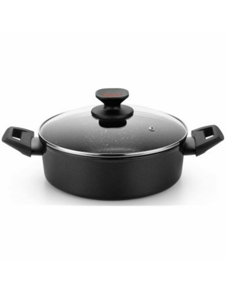 Casserole Monix TITAN ROCK Ø 32 cm Noir | Tienda24 Tienda24.eu