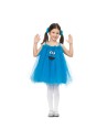 Costume for Children My Other Me Cookie Monster Sesame Street Blue (2 Pieces) | Tienda24 Tienda24.eu