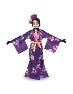 Costume per Bambini My Other Me Mariko Giapponese Donna Catrina (9 Pezzi) da My Other Me, Bambini - Ref: S8606345, Precio: 22...