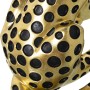 Statua Decorativa Alexandra House Living Nero Dorato Plastica Leopardo 12 x 22 x 27 cm di Alexandra House Living, Oggetti da ...