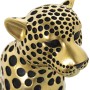 Statua Decorativa Alexandra House Living Nero Dorato Plastica Leopardo 12 x 22 x 27 cm di Alexandra House Living, Oggetti da ...