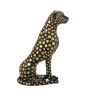 Figura Decorativa Alexandra House Living Negro Dorado Plástico Leopardo 33 x 39 x 45 cm de Alexandra House Living, Colecciona...