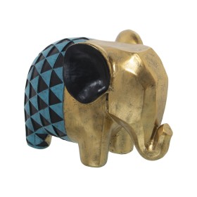 Figurine Décorative Alexandra House Living Doré Acrylique Plastique Mélamine Eléphant de Alexandra House Living, Pièces de co...