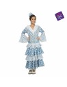 Verkleidung für Kinder My Other Me Guadalquivir türkis Flamenco-Tänzerin (1 Stücke) | Tienda24 Tienda24.eu