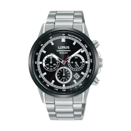 Reloj Hombre Lorus RT397JX9 Negro Plateado de Lorus, Relojes de pulsera - Ref: S7277223, Precio: 128,26 €, Descuento: %