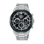 Reloj Hombre Lorus RT397JX9 Negro Plateado de Lorus, Relojes de pulsera - Ref: S7277223, Precio: 128,26 €, Descuento: %