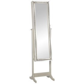 Miroir sur pied Alexandra House Living Blanc 46 x 36 x 158 cm Rectangulaire de Alexandra House Living, Miroirs en pied - Réf ...