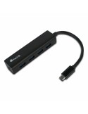 Hub USB 4 Ports NGS NGS-HUB-0054 Noir 5 Gbps | Tienda24 Tienda24.eu