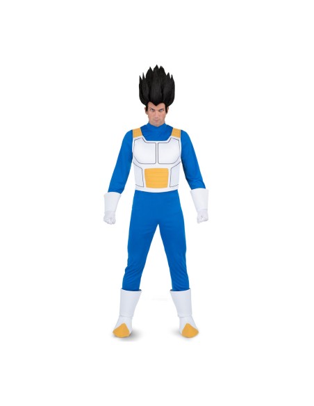 Disfraz para Adultos My Other Me Vegeta Dragon Ball Azul Naranja Vegeta | Tienda24 Tienda24.eu