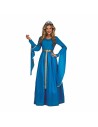 Costume for Adults My Other Me Blue Medieval Princess Princess (2 Pieces) | Tienda24 Tienda24.eu