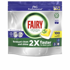 Tabs für Spülmaschine Fairy All in 1 Original Zitronengelb (100