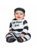 Costume for Babies My Other Me White Black Male Prisoner (2 Pieces) | Tienda24 Tienda24.eu