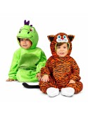 Verkleidung für Kinder My Other Me Reversibel Tiger Drache (3 Stücke) | Tienda24 Tienda24.eu